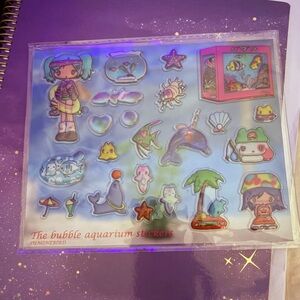 SUNONEBIRD BUBBLE AQUARIUM STICKERS 

Colorful Aquarium Stickers